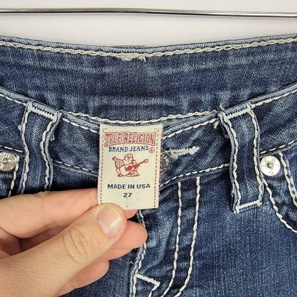 Women's size 27 True Religion jeans - Picture 5 of 7